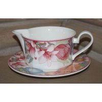 Villeroy & Boch Corolla Sauciere Mit Unterteller von perfektgedeckt