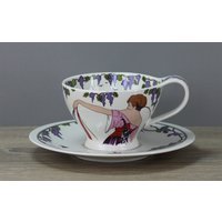 Villeroy & Boch Design 1900 Kaffeetasse Tasse Mit Untertasse Unterteller von perfektgedeckt
