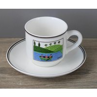 Villeroy & Boch Design Naif Laplau 3 Espressotasse Mokkatasse + Untertasse Villeroy & Boch Design Naif Laplau 3 Espressotasse Mokkatasse + Untertasse von perfektgedeckt