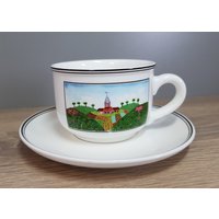 Villeroy & Boch Design Naif Teetasse Mit Untertasse Tasse Unterteller Villeroy & Boch Design Naif Teetasse Mit Untertasse Tasse Unterteller von perfektgedeckt