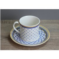 Villeroy & Boch Perpignan Kaffeetasse Tasse Mit Unterteller/Untertasse von perfektgedeckt