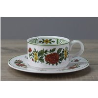 Villeroy & Boch Summerday Teetasse Kaffeetasse Stapeltasse Mit Untertasse von perfektgedeckt