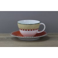 Villeroy & Boch Switch 2 Portugal Kaffeetasse Teetasse Mit Unterteller von perfektgedeckt
