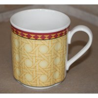Villeroy & Boch Switch Plantation Safran Henkelbecher Höhe Ca. 9 cm von perfektgedeckt