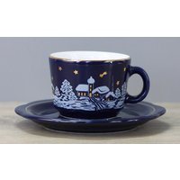 Waechtersbach Wächtersbach Wintermärchen Kaffeetasse Tasse Mit Unterteller von perfektgedeckt
