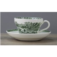 Wedgwood Lugano Grün Kaffeetasse Tasse Mit Unterteller Untertasse Untere Top Wedgwood Lugano Grün Kaffeetasse Tasse Mit Unterteller Untertasse Untere Top von perfektgedeckt