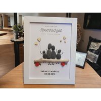 steinbild Familienbild Zur Rosenhochzeit 10. Hochzeitstag Kieselsteine Pebble Art Personalisierbar Treibholz Geschenk Bank steinbild Familienbild Zur Rosenhochzeit 10. Hochzeitstag Kieselsteine Pebble Art Personalisierbar Treibholz Geschenk Bank von perfektgedeckt