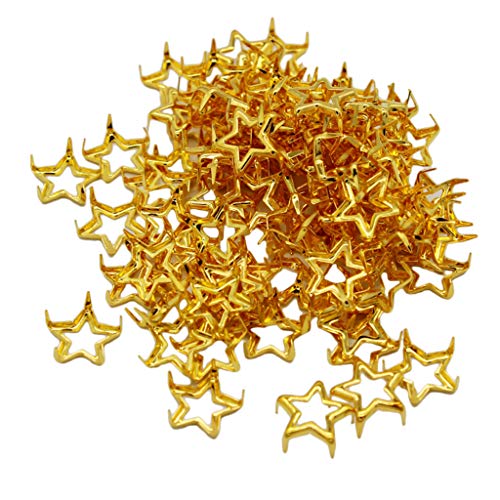 perfk 100 aus aus DIY Stern Nieten Pyramiden Ziernieten Verzierung Dekoration, Gold perfk 100 aus aus DIY Stern Nieten Pyramiden Ziernieten Verzierung Dekoration, Gold von perfk