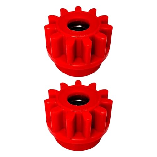 perfk 2-teiliges -Mop-Eimer-Getriebe, rotierende Mop-Reinigungseimer-Getriebe, Rot von perfk
