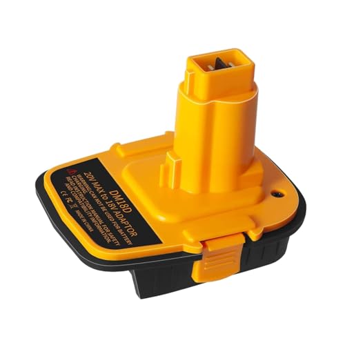 perfk 20 bis 18 V Batterieadapter, DM18D -Konverter Kompakter Gerät tragbare Workshop -Reparatur mit USB -Anschlussleistung für DM18D, Gelb perfk 20 bis 18 V Batterieadapter, DM18D -Konverter Kompakter Gerät tragbare Workshop -Reparatur mit USB -Anschlussleistung für DM18D, Gelb von perfk