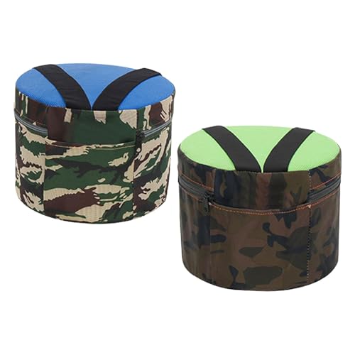 perfk 2X Klappbare Hocker für Garten Und Freizeit von perfk