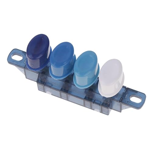 perfk 4-Tasten-Druckknopfschalter für 3-Gang-Lüfter, universelle Passform, Ersatzbaugruppe für Standventilatoren, 10,2 x 3,7 cm, Zubehör, leicht perfk 4-Tasten-Druckknopfschalter für 3-Gang-Lüfter, universelle Passform, Ersatzbaugruppe für Standventilatoren, 10,2 x 3,7 cm, Zubehör, leicht von perfk