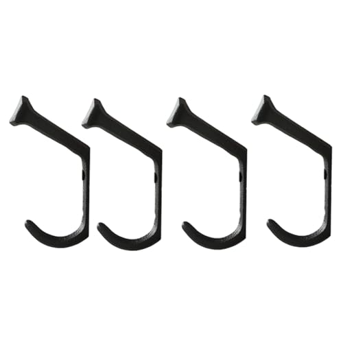 perfk 4 x nagelförmige Wandhaken, Kleiderbügel aus, rustikale Dekoration, Organisation, Kleiderhaken, Wandaufhänger für Schlafzimmer, Innen- und perfk 4 x nagelförmige Wandhaken, Kleiderbügel aus, rustikale Dekoration, Organisation, Kleiderhaken, Wandaufhänger für Schlafzimmer, Innen- und von perfk
