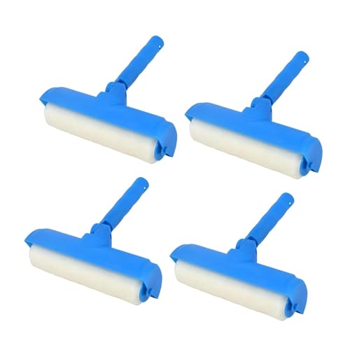 perfk 4x Deckenfarbroller, Malerauftragswerkzeug, Einfach zu Verwenden, Verstellbarer Kopf, Wandmalerei Ohne Tropfrolle perfk 4x Deckenfarbroller, Malerauftragswerkzeug, Einfach zu Verwenden, Verstellbarer Kopf, Wandmalerei Ohne Tropfrolle von perfk