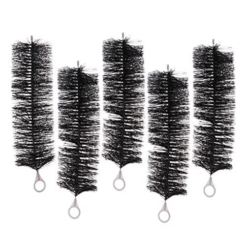 perfk 5er Set Filterbürste Schwarz Teichbürste Gartenteich Teichfilter Filter Bürste - 30cm perfk 5er Set Filterbürste Schwarz Teichbürste Gartenteich Teichfilter Filter Bürste - 30cm von perfk