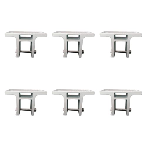 perfk 6 stück Markise Montage Halterung Schatten Baldachin Unterstützung Zubehör Montage Halterung für Deck perfk 6 stück Markise Montage Halterung Schatten Baldachin Unterstützung Zubehör Montage Halterung für Deck von perfk