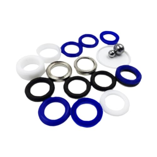 perfk Airless-Farbspritzgerät Dichtungen Pumpe Reparatursatz Wartungskomponenten Teile Dichtungsreparatursatz Dichtringe Leistung verbessern, Style A perfk Airless-Farbspritzgerät Dichtungen Pumpe Reparatursatz Wartungskomponenten Teile Dichtungsreparatursatz Dichtringe Leistung verbessern, Style A von perfk