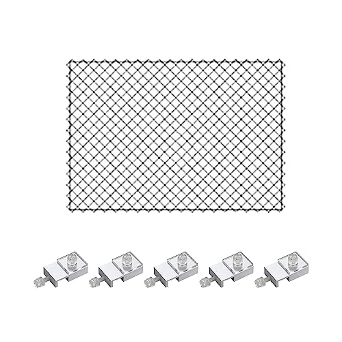 perfk Aquarium-Siebnetz, Aquarium-Abdeckung, Ersatznetz, Luftsieb, Netz, Netzzubehör, DIY, langlebig, mit Fester Halterung, durchsichtiges Netznetz perfk Aquarium-Siebnetz, Aquarium-Abdeckung, Ersatznetz, Luftsieb, Netz, Netzzubehör, DIY, langlebig, mit Fester Halterung, durchsichtiges Netznetz von perfk