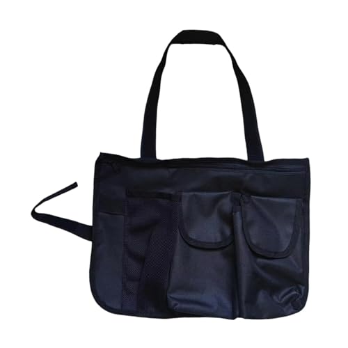 perfk Armlehnentasche Als Seiten Organizer Und Befestigungstasche Eine Vielseitige Campingtasche für Zeitschriften Und Snacks für Liegestühle Den Außenberei, Schwarz von perfk