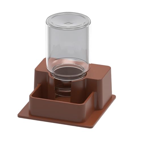 perfk Automatischer Wassernapf für Reptilien mit Flasche, dekorativ, leicht zu reinigen, kreativer, wiederverwendbarer Wasserspender, Trinkwerkzeug, Braun perfk Automatischer Wassernapf für Reptilien mit Flasche, dekorativ, leicht zu reinigen, kreativer, wiederverwendbarer Wasserspender, Trinkwerkzeug, Braun von perfk