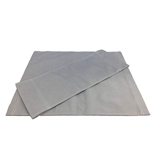 perfk Canvas Rückenlehne & Sitztuch für Folding Director Stuhl/Hocker Kein Stuhl, Grau von perfk