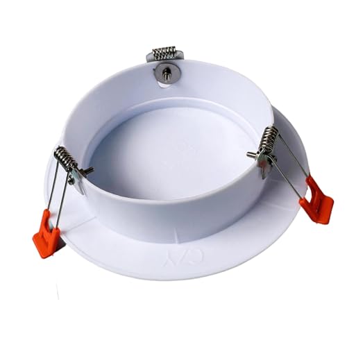 perfk Deckenloch-Abdeckplatte, Wandhalterung, zu installieren und zu demontieren, dekorative Platte, Downlight-Lochkappe für Deckenöffnungen, 125 bis 155 Mm Loch perfk Deckenloch-Abdeckplatte, Wandhalterung, zu installieren und zu demontieren, dekorative Platte, Downlight-Lochkappe für Deckenöffnungen, 125 bis 155 Mm Loch von perfk