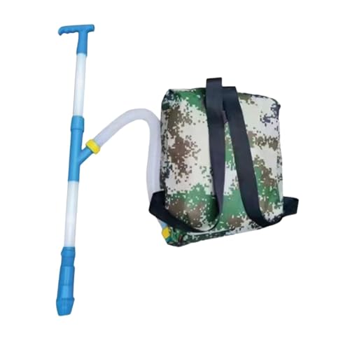 perfk Düngerstreuer, handgeführter Granulat-Dünger-Rucksack, tragbarer Mist-Rucksack, Düngerspender für den Maisgarten, Blaues PVC perfk Düngerstreuer, handgeführter Granulat-Dünger-Rucksack, tragbarer Mist-Rucksack, Düngerspender für den Maisgarten, Blaues PVC von perfk