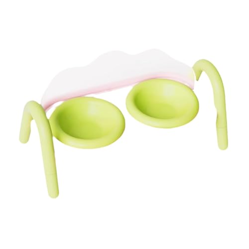 perfk Erhöhte Katzennäpfe, Katzenfutternapf, Anti-Erbrechen, rutschfest, für Welpen und Kätzchen, für Futter und Wasser, abnehmbare Futternäpfe, Katzennäpfe, GrÜn perfk Erhöhte Katzennäpfe, Katzenfutternapf, Anti-Erbrechen, rutschfest, für Welpen und Kätzchen, für Futter und Wasser, abnehmbare Futternäpfe, Katzennäpfe, GrÜn von perfk