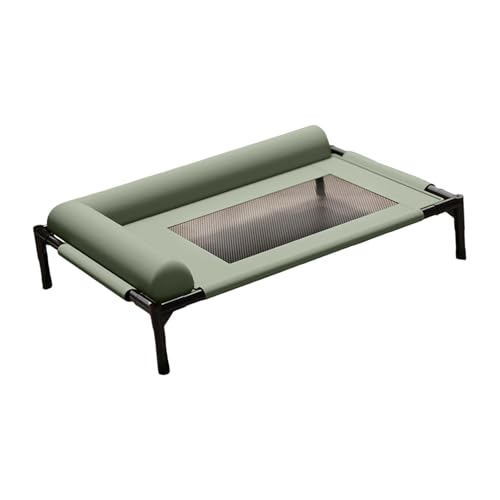 perfk Erhöhtes Bett für Haustiere, Hundebett mit Kissen, für Innen Und Außenbereich, Waschbar, Geeignet für Katzen Und Hunde, Mittel perfk Erhöhtes Bett für Haustiere, Hundebett mit Kissen, für Innen Und Außenbereich, Waschbar, Geeignet für Katzen Und Hunde, Mittel von perfk