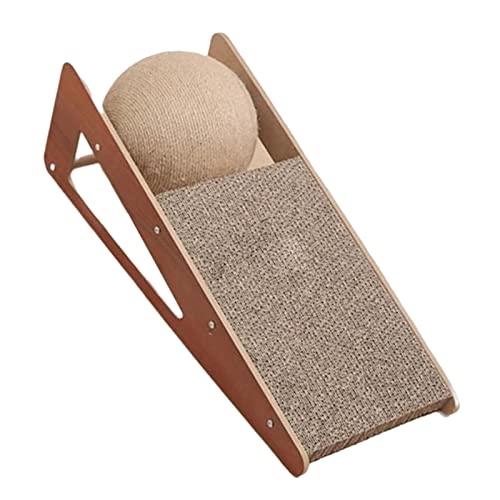 perfk Freistehendes Kratzbrett für Katzen, Schleifkralle, Langlebiger Sisal Katzenkratzball, Möbelschutz, Katzenkratzbrett, Heimtierbedarf, l perfk Freistehendes Kratzbrett für Katzen, Schleifkralle, Langlebiger Sisal Katzenkratzball, Möbelschutz, Katzenkratzbrett, Heimtierbedarf, l von perfk