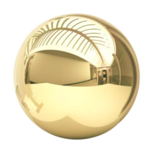 perfk Gartenkugel, reflektierende, Edelstahl, glänzend poliert, Heimdekoration, Gartenkugel für Tafelaufsätze, Schalen, Einweihungsparty, Teich, 13.5 cm perfk Gartenkugel, reflektierende, Edelstahl, glänzend poliert, Heimdekoration, Gartenkugel für Tafelaufsätze, Schalen, Einweihungsparty, Teich, 13.5 cm von perfk