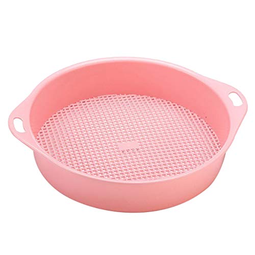 perfk Gartensieb 3mm Handsieb Rüttelsieb Erdsieb Rüttel Garten Sieb, Rot perfk Gartensieb 3mm Handsieb Rüttelsieb Erdsieb Rüttel Garten Sieb, Rot von perfk