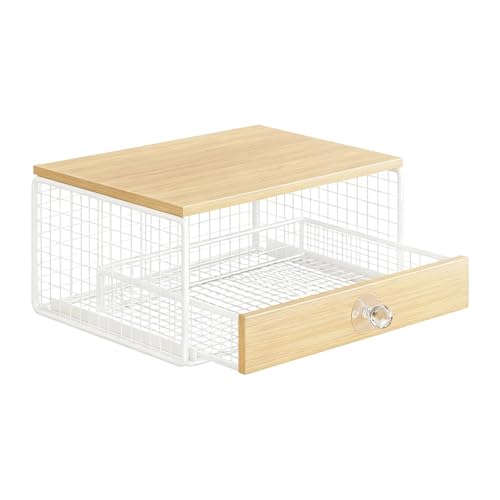 perfk Kaffeepad-Schublade, Espressopad-Halter, tragbare Kaffeekapsel-Schublade, Arbeitsplatten-Organizer für Büro, Zuhause, Pausenraum, Küche, Weiß perfk Kaffeepad-Schublade, Espressopad-Halter, tragbare Kaffeekapsel-Schublade, Arbeitsplatten-Organizer für Büro, Zuhause, Pausenraum, Küche, Weiß von perfk