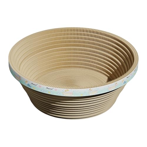 perfk Katzenkratzbett, Katzenkratzbrett, Wellpappe, verschleißfest, Heimtierbedarf, bequemes Kratzpad für den Innenbereich, 49 cm perfk Katzenkratzbett, Katzenkratzbrett, Wellpappe, verschleißfest, Heimtierbedarf, bequemes Kratzpad für den Innenbereich, 49 cm von perfk