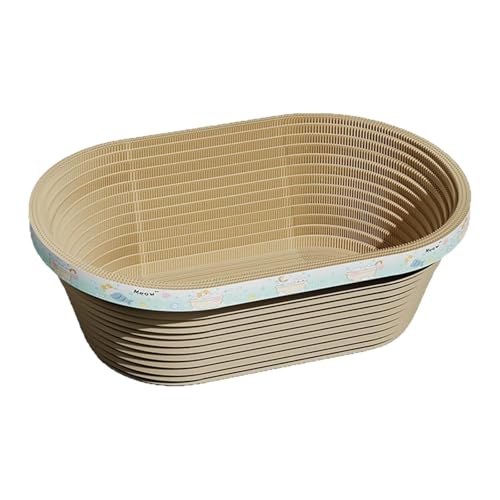 perfk Katzenkratzbett, Katzenkratzbrett, Wellpappe, verschleißfest, Heimtierbedarf, bequemes Kratzpad für den Innenbereich, 54.5 cm perfk Katzenkratzbett, Katzenkratzbrett, Wellpappe, verschleißfest, Heimtierbedarf, bequemes Kratzpad für den Innenbereich, 54.5 cm von perfk