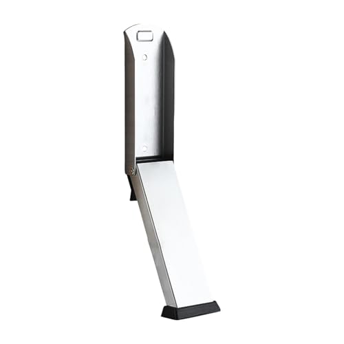 perfk Kick Down Türstopper, Türstopper zum Kleben oder Schrauben, einfache Installation, hält die Tür offen, Kick-Stand für Büro, Waschküche, Garage, Silber perfk Kick Down Türstopper, Türstopper zum Kleben oder Schrauben, einfache Installation, hält die Tür offen, Kick-Stand für Büro, Waschküche, Garage, Silber von perfk