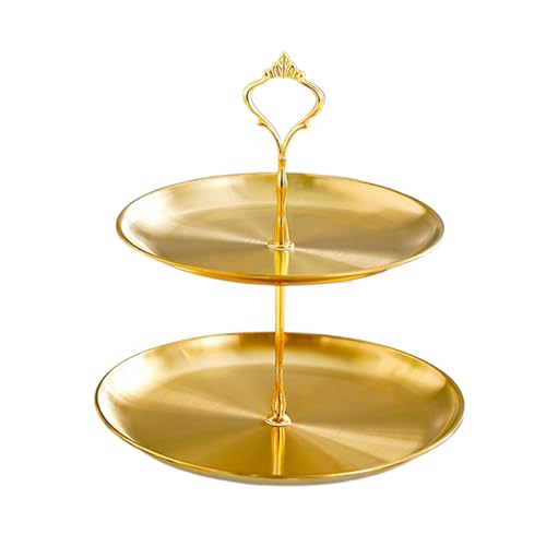 perfk Kuchenständer, Party-Servierplatte, Ständer, Cup Cake, eleganter Food Server Display Halter für Kuchen, Desserts, Kekse, 2 Stufe M perfk Kuchenständer, Party-Servierplatte, Ständer, Cup Cake, eleganter Food Server Display Halter für Kuchen, Desserts, Kekse, 2 Stufe M von perfk