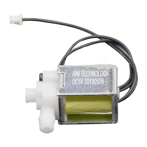 perfk Mini-Mikro-Elektromagnetventil, DC 3,3 V-5 V, zu installierende, kompakte, robuste 2-Wege-Wasserregelventilwerkzeuge mit normalerweise von perfk