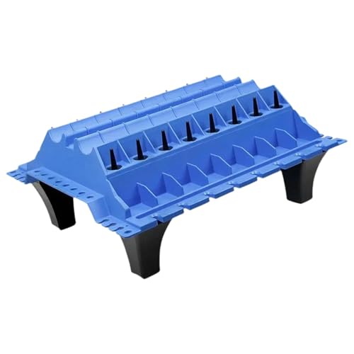perfk Motorzylinderkopf-Organizer-Ventilwerkzeug, professionelle Aufbewahrung von Autozylinderkopfteilen, Zubehör-Ventiltrieb-Organizer-Tablett von perfk