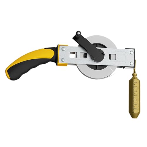 perfk Öltank-Messband, Lotband, komfortabler Griff mit Messinglot, Messlineal für Schiffe, Tanker, Öl, 10m perfk Öltank-Messband, Lotband, komfortabler Griff mit Messinglot, Messlineal für Schiffe, Tanker, Öl, 10m von perfk