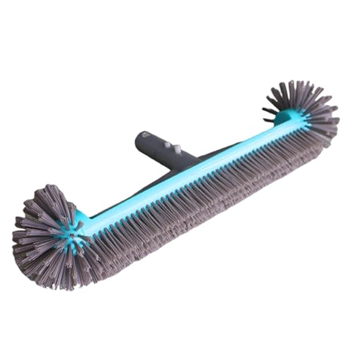 perfk Reinigungswerkzeug für Poolbürstenköpfe, für Standardstangen, 44 cm, für Teiche und Badezimmer, vielseitige, e Scheuerbürste mit perfk Reinigungswerkzeug für Poolbürstenköpfe, für Standardstangen, 44 cm, für Teiche und Badezimmer, vielseitige, e Scheuerbürste mit von perfk