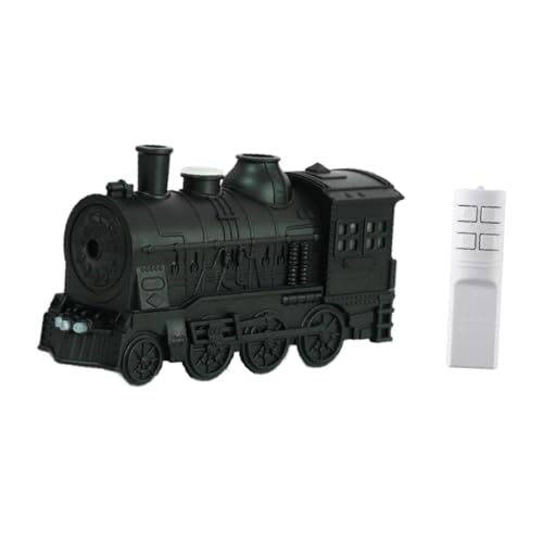 perfk Retro Train Diffusor für ätherische Öle, Luftbefeuchter, EU 220 V Stecker, Aroma-Diffusoren mit Fernsteuerung für Fitnessstudio, Spa, Wohnzimmer, Zuhause, Schwarz perfk Retro Train Diffusor für ätherische Öle, Luftbefeuchter, EU 220 V Stecker, Aroma-Diffusoren mit Fernsteuerung für Fitnessstudio, Spa, Wohnzimmer, Zuhause, Schwarz von perfk