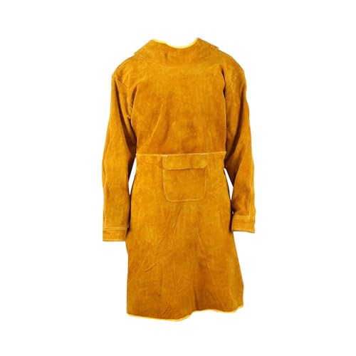 perfk Schweißschürze, hitzebeständig, Arbeitsschürze, Schweißerschutz, 100cm von perfk