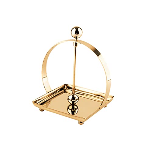 perfk Serviettenhalter Lagerregal Taschentuchspender Edelstahl Memos Organisationsnotizen Serviettenspender für Home Countertop Tables Restaurant, Gold 13x13x19cm perfk Serviettenhalter Lagerregal Taschentuchspender Edelstahl Memos Organisationsnotizen Serviettenspender für Home Countertop Tables Restaurant, Gold 13x13x19cm von perfk