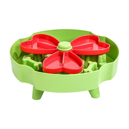 perfk Slow Feeder Hundenapf Puzzle Feeder Abnehmbare Rotation Anti-Erstickungs-Futternapf Langsamer Futternapf für Hunde, kleine und mittelgroße Katzen, GrÜn perfk Slow Feeder Hundenapf Puzzle Feeder Abnehmbare Rotation Anti-Erstickungs-Futternapf Langsamer Futternapf für Hunde, kleine und mittelgroße Katzen, GrÜn von perfk