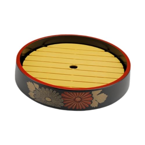 perfk Trockeneisschale, Meeresfrüchte-Teller, Sushi-Servierplatte, praktische Sashimi-Platte, Speisen-Servierplatte für die Unterhaltung in der Küche, 33 cm von perfk