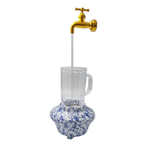perfk Unsichtbarer fließender Ausguss, Gießkannen-Ornament, Geschenk, farbenfrohes Herzstück, unsichtbarer, Brunnen, dekorativ für, Style B perfk Unsichtbarer fließender Ausguss, Gießkannen-Ornament, Geschenk, farbenfrohes Herzstück, unsichtbarer, Brunnen, dekorativ für, Style B von perfk