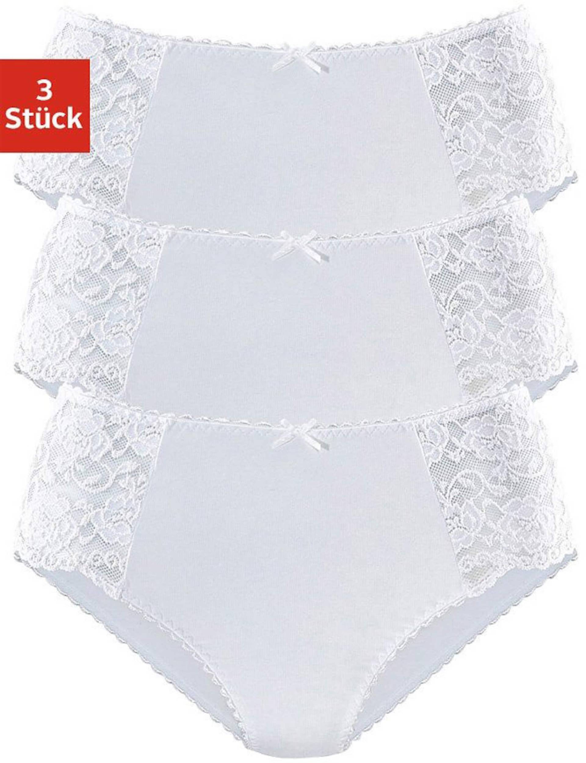 Hüftslip in weiß von petite fleur von petite fleur