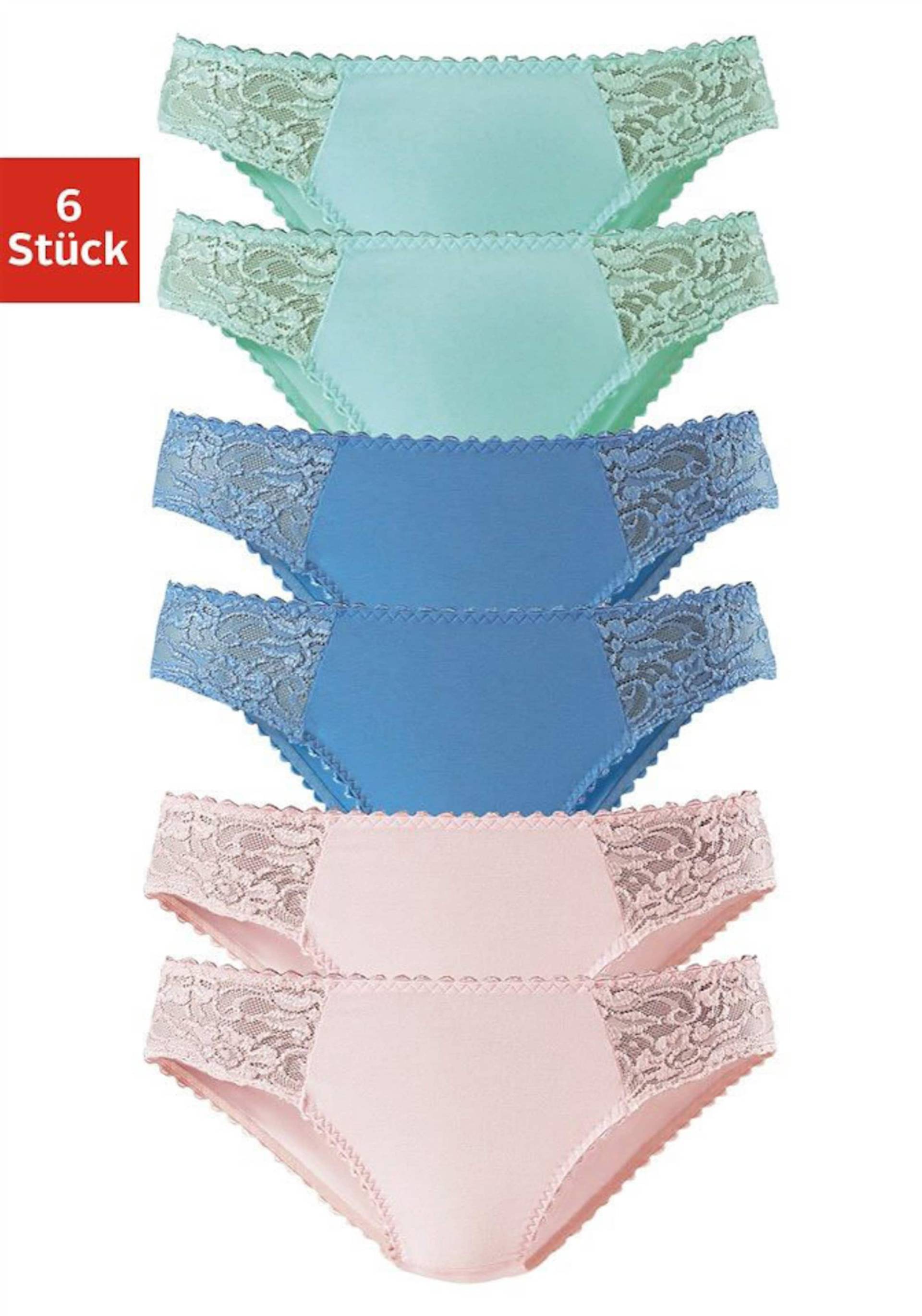 Jazz-Pants Slips in blau, rosé, mint von petite fleur von petite fleur