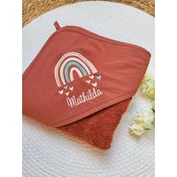 Personalisiertes Kapuzenhandtuch Für Babys - Einzigartige Geschenkidee Und Eltern | Babygeschenk Zur Geburt von petitePat